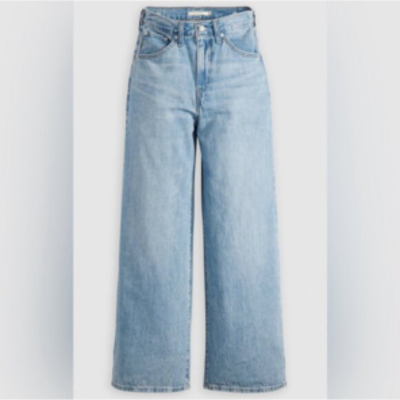 Levi's Light Blue Women's Cinch Baggy Jeans - Picture 10 of 10